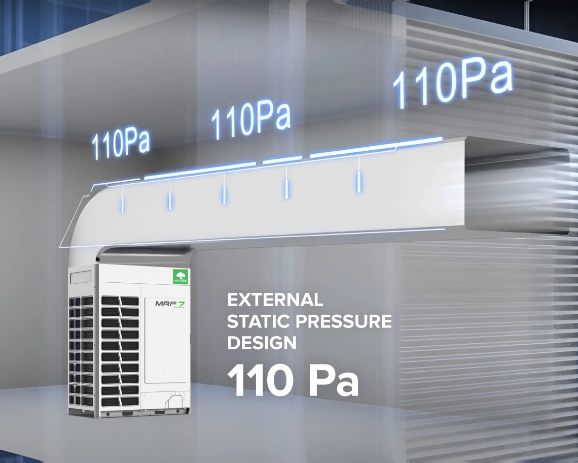 Конструкция MyCond MRF 7 с внешним статическим давлением 110 Па