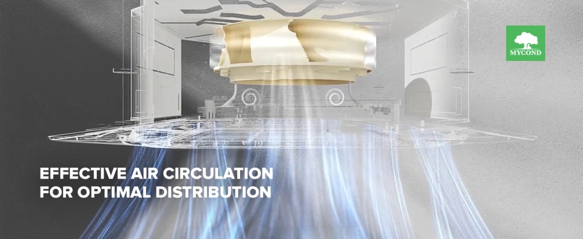 Effective air circulation for optimal distribution