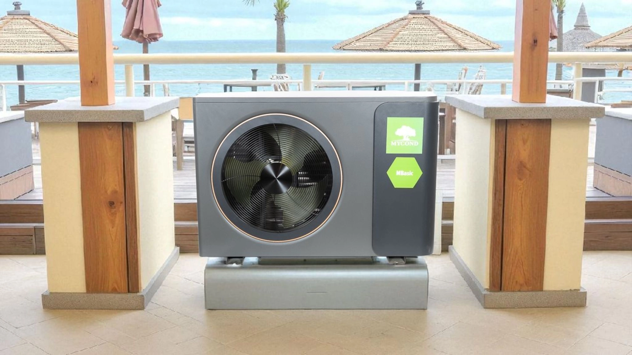 Тепловой насос для отопления при морозе до 25 градусов Mycond MBasic