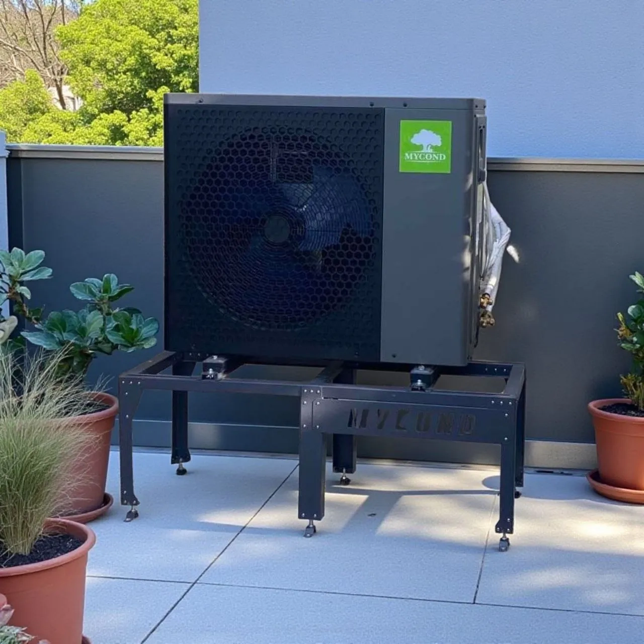 Семейный дом с тепловыми насосами Mycond Split серии BeeHeat