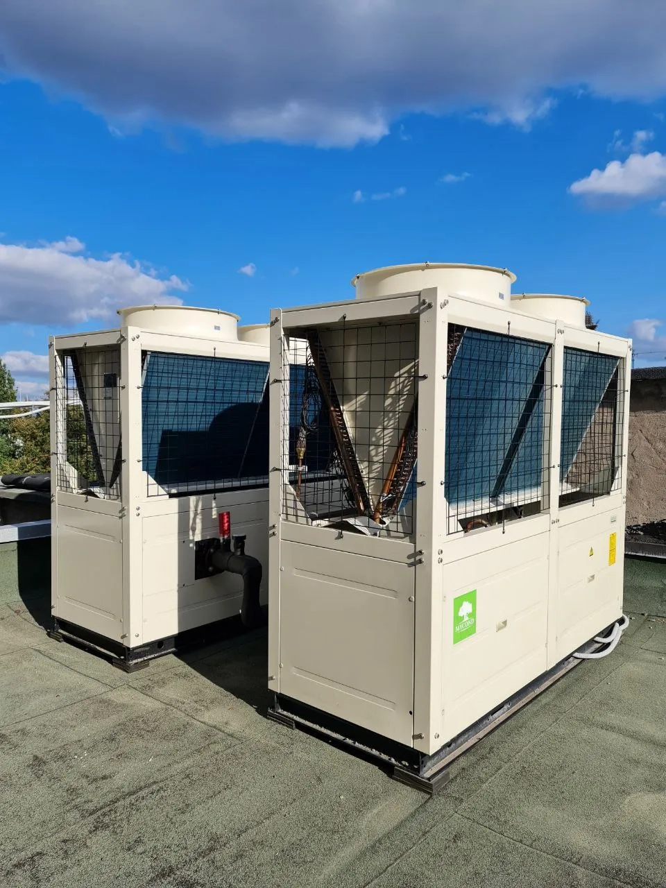 Производственная установка с модульным тепловым насосом Mycond STANDARD MCU